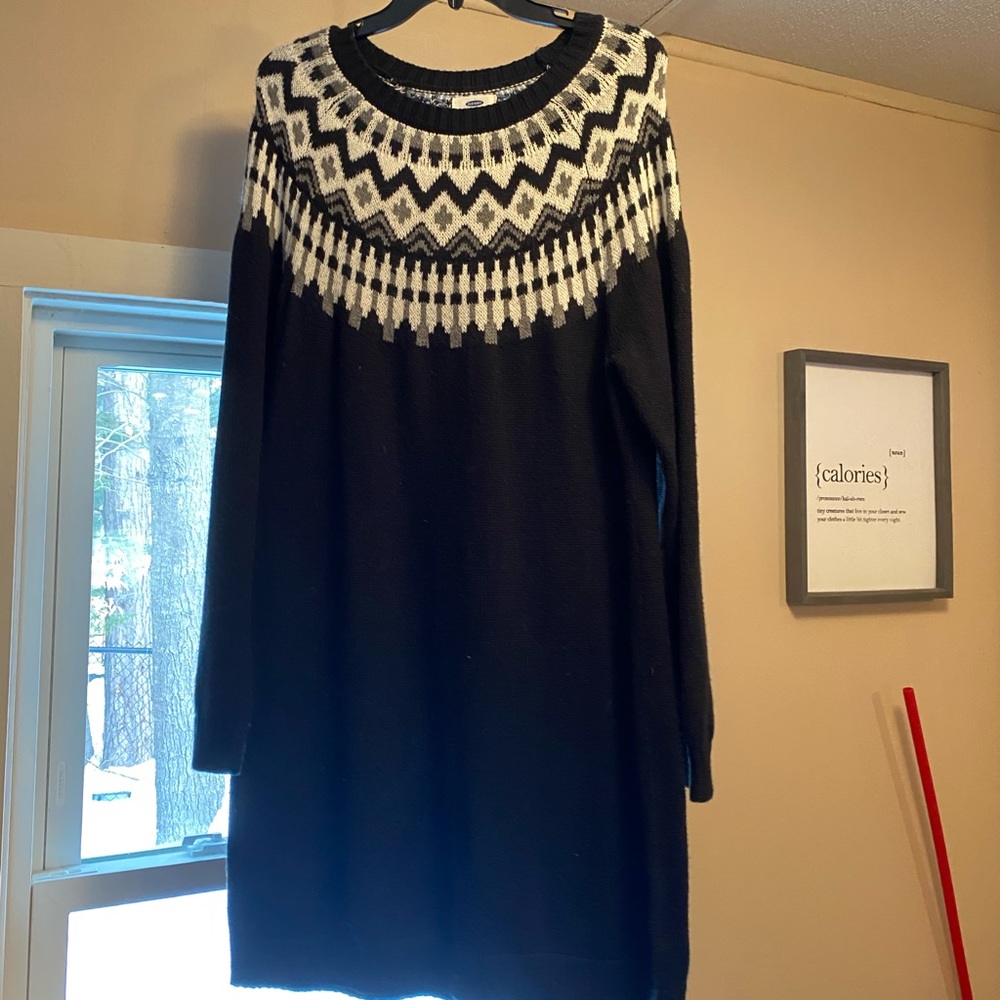 Sweater dress size XL